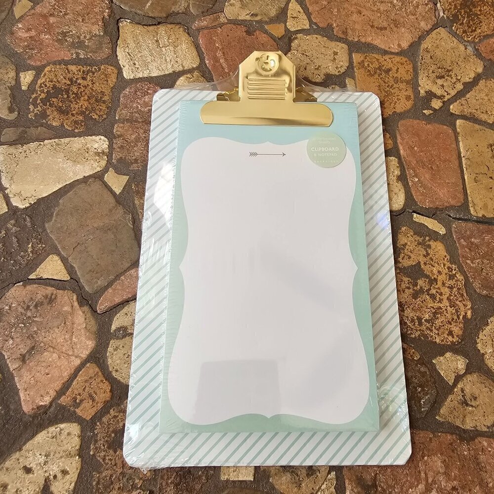 New Graphique De France Clipboard & Notepad With 80 Perforated Sheets 6"